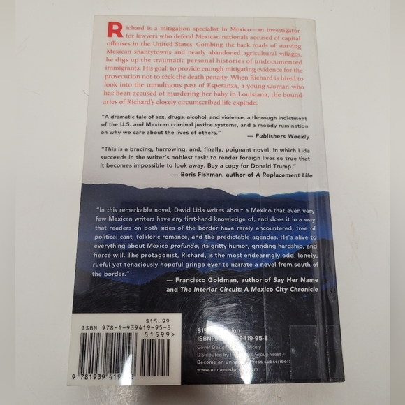 One Life a novel by David Lida Paperback Ex-Library Book Excellent - Picture 4 of 5